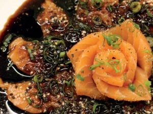 imagem do produto Carpaccio Premium de Salmão  15 Fatias