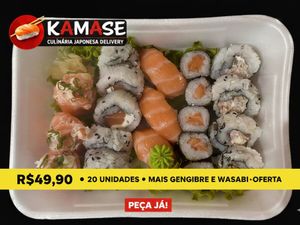 imagem do produto Combinado Prime Individual (20 Peças) + Salmão Fresco