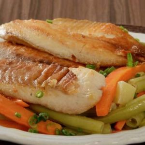 imagem do produto Filé de tilápia com legumes 