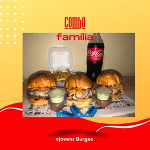 imagem do produto Combo família (3 Jb Americano+1coca cola1l+1 batata M)
