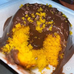 imagem do produto Mini vulcão de cenoura com chocolate 