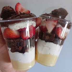 imagem do produto Delicia de morango c, brownie 