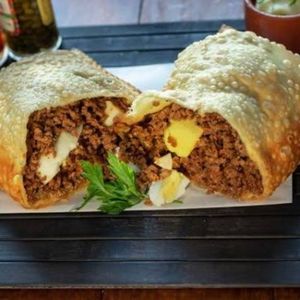 imagem do produto Pastel carne com ovo e mussarela 