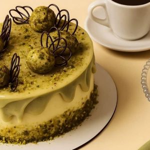 imagem do produto Torta de Pistache com Chocolate Branco