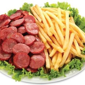 imagem do produto Calabresa acebolada com fritas