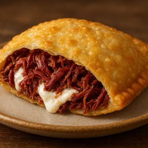 imagem do produto Pastel de carne de sol com crean chesse 