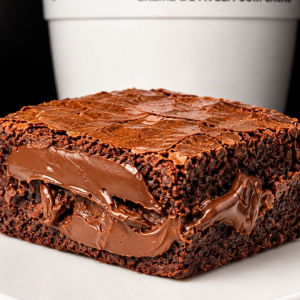 imagem do produto BROWNIE RECHEADO (NUTELLA)