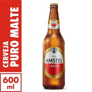 imagem do produto Cerveja Amstel Garrafa 600ml Incluso Vasilhame