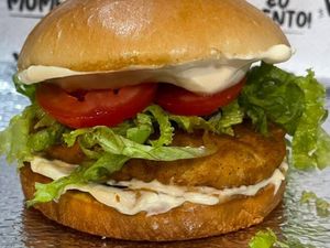 imagem do produto Hambúrguer Sunny Chicken + Batata Frita