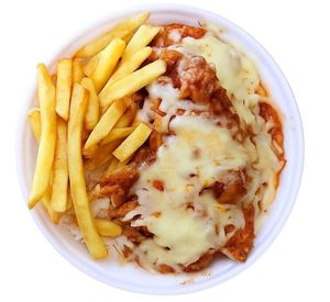 imagem do produto Filé de Frango Parmegiana com batata frita