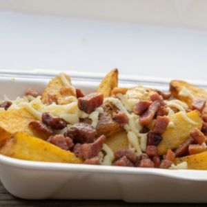 imagem do produto Batata rústica com queijo e bacon