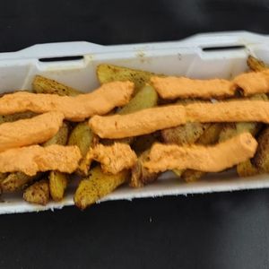 imagem do produto Batata rústica com molho cheddar