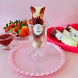 imagem do produto Dindin gourmet Ninho com geleia de morango