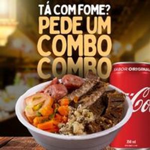 imagem do produto Combo: 1 Marmitex C/ Churrasco + Coca Cola 350ml