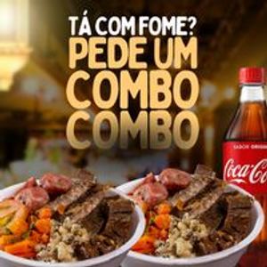 imagem do produto Combo: 2 Marmitex C/ Churrasco + Coca Cola 600ml