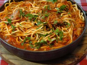 imagem do produto Spaguett Pantaneiro especial do seu jeitinho