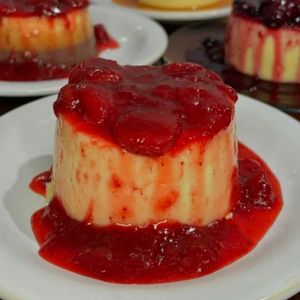 imagem do produto Pudim de Ninho com morango 220g