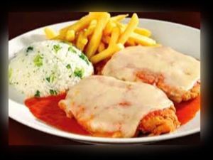 imagem do produto 5000 - Parmegiana 2 Sabores  Filé De  Surubim E Filé De Frango