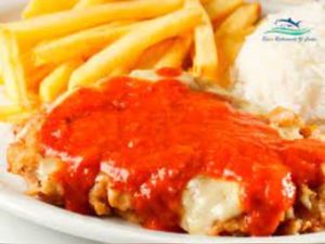 imagem do produto 520 - Combo - Filé de Surubim á Parmegiana (2 pessoas)