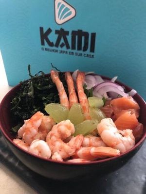 imagem do produto Poke salmão e camarão