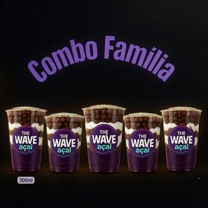 imagem do produto Combo Família 5 copo de 300ml com 3 adicionais grátis 