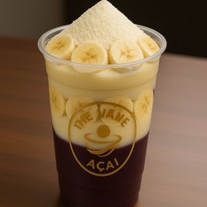 imagem do produto Açaí Tradicional 300ml com leite em pó, leite condensado e banana.