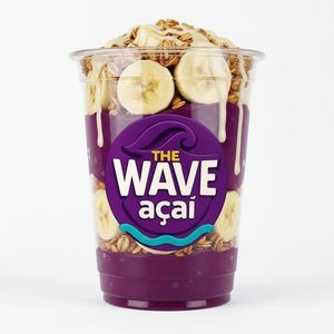 imagem do produto Açaí com granola, banana, leite condensado
