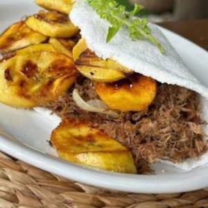 imagem do produto Tapioca Carne seca e banana