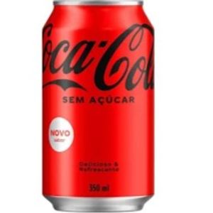 imagem do produto Coca Cola Zero - 350ml
