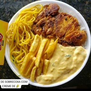 imagem do produto FILE DE SOBRECOXA COM CREME DE MILHO