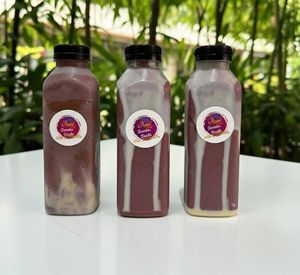 imagem do produto Combo com 3 Açaí na Garrafa  Ninho, Leite Condensado & Morango