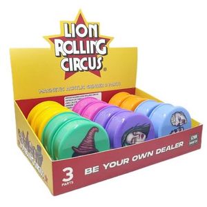 imagem do produto DICHAVADOR LION CIRCUS POLICARBONATO - DISPLAY 12 UNIDADES