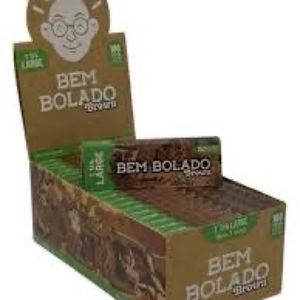 imagem do produto SEDA BEM BOLADO 1 1/4 LARGE BROWN 100 FOLHAS
