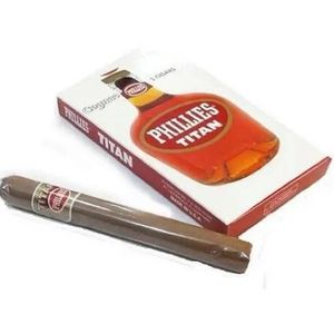 imagem do produto CHARUTO PHILLIES TITAN CONHAQUE - CAIXA COM 5