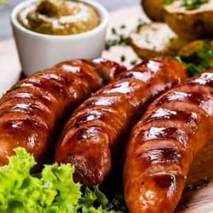 imagem do produto Linguiça Toscana + salada 