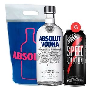 imagem do produto Absolut + 4 Redbull’s