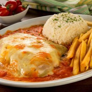 imagem do produto Contrafilé à Parmegiana