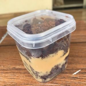 imagem do produto Bolo no pote doce de leite com brigadeiro 