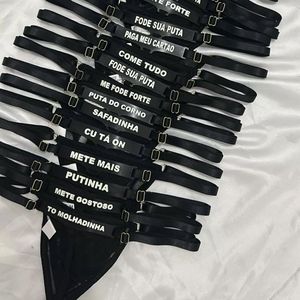 imagem do produto CALCINHA BORDADA FRASE CADA