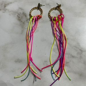 imagem do produto BRINCO COLORIDO FINO