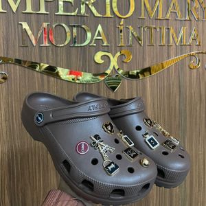 imagem do produto CROCS BAIXA MARROM 33/34 ao 39/40