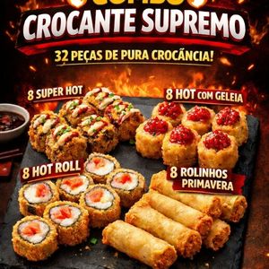 imagem do produto 8 super Hot 8 Hot com geleia 8 Hot 8 rolinho primavera