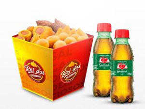 imagem do produto Combo Casal 50 Salgadinhos+ 2 Guarana Antartica 200 Ml