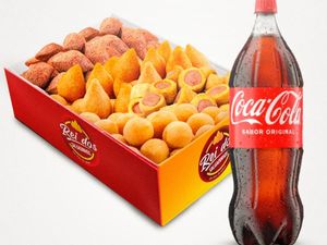 imagem do produto Combo Diamantina - 200 Salgadinhos + Cola Cola 2l