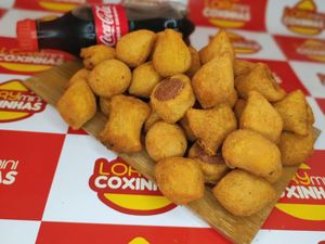 imagem do produto 20 Salgadinhos Sortidos Fritos na Hora + Coca Cola 250ml