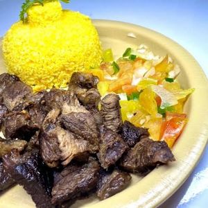 imagem do produto Cuscuz com boi assado & vinagrete.