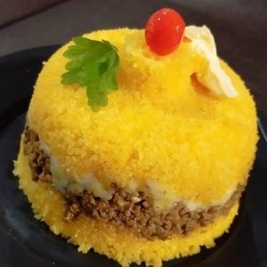 imagem do produto Cuscuz recheado misto de carne, calabresa & frango.