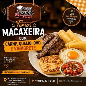 imagem do produto Macaxeira com carne.