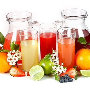 imagem do produto Jarra suco 1 litro  com água ou leite ... Deixa o sabor e preparo na observação.