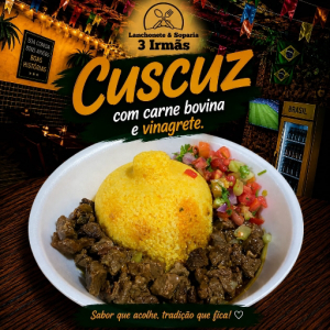 imagem do produto Cuscuz com carne  & vinagrete.